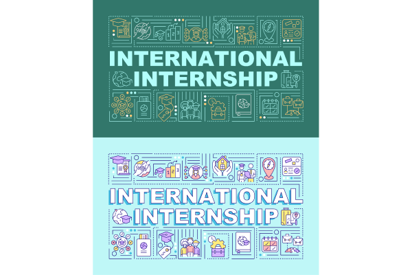 International Internship Banner Bundle