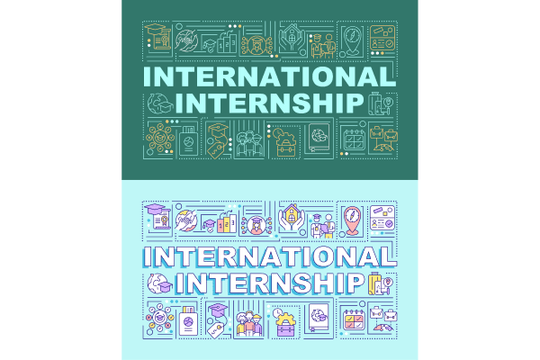 International Internship Banner Bundle