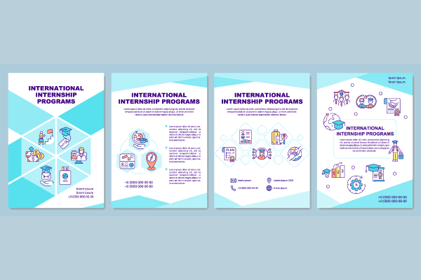 International Internship Brochure Bundle