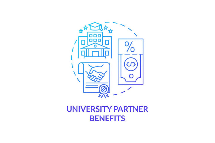 International internship concept icons bundle