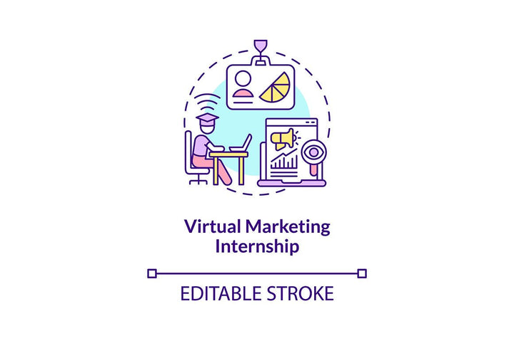 International Internship Icons Bundle