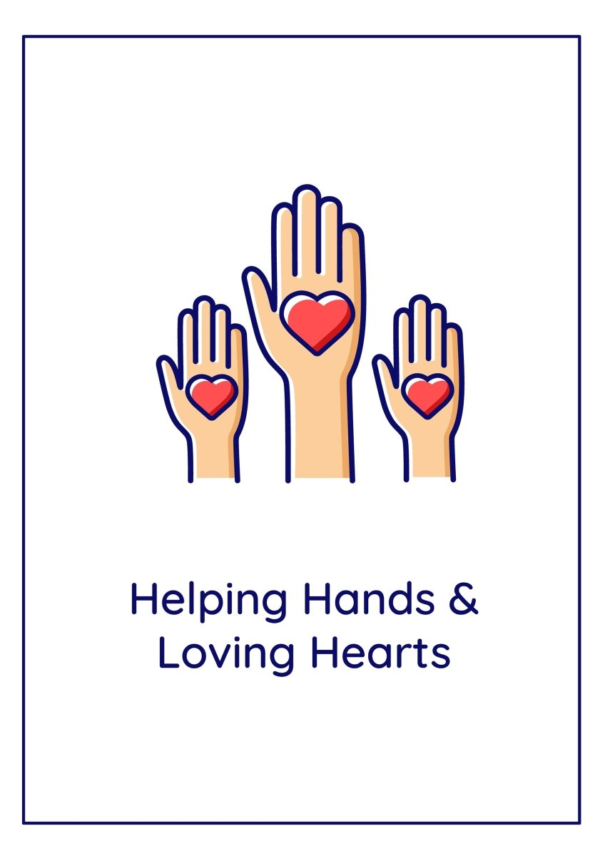 International volunteers day celebration greeting cards set