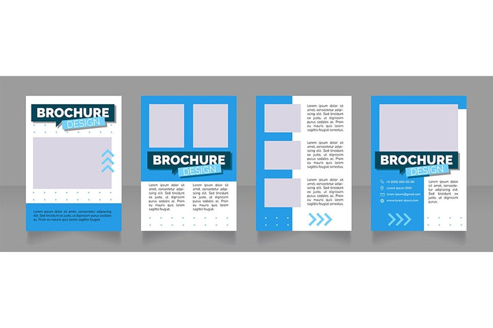 Job vacancies brochure design bundle