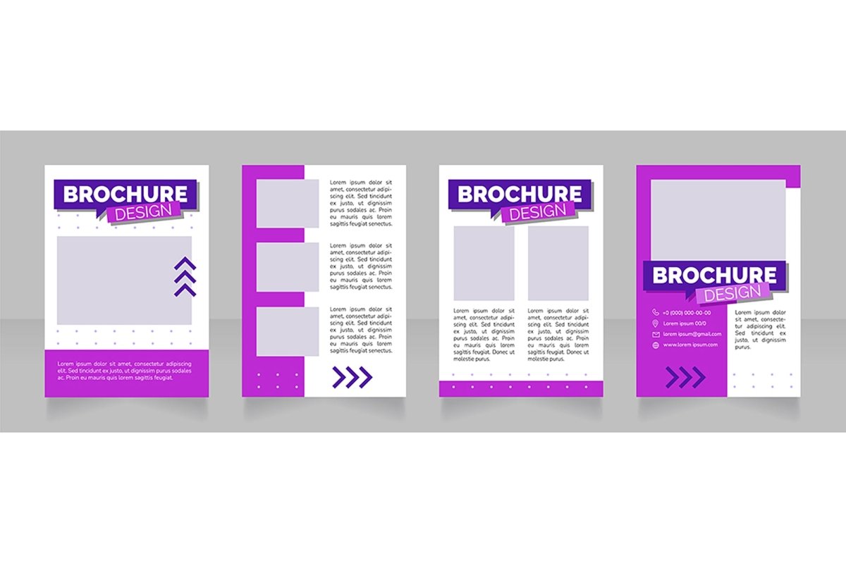Job vacancies brochure design bundle