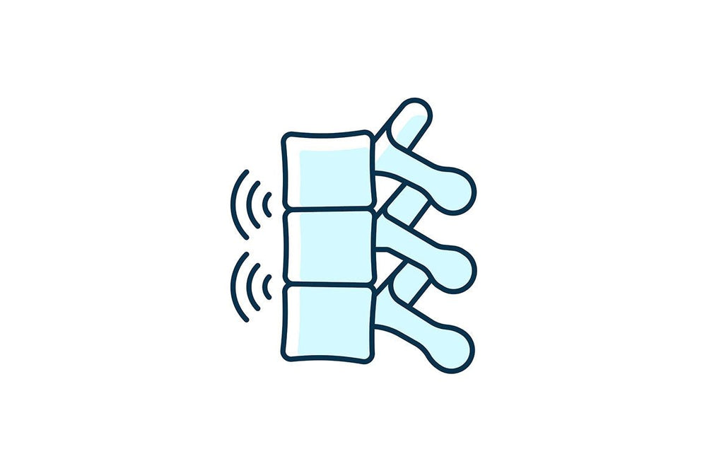Joints pain RGB color icons set