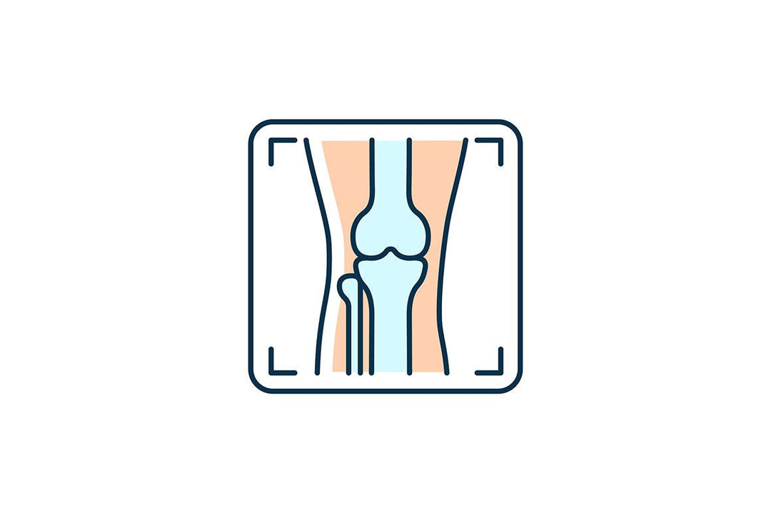 Joints pain RGB color icons set