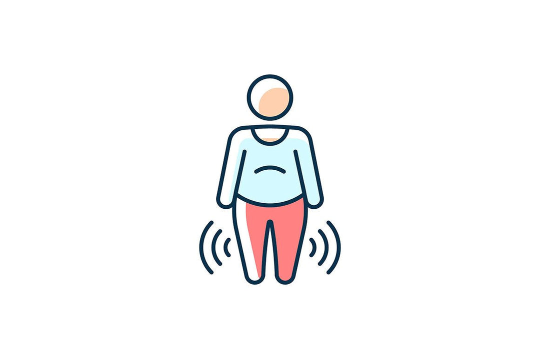 Joints pain RGB color icons set