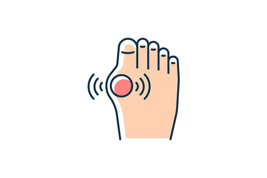 Joints pain RGB color icons set