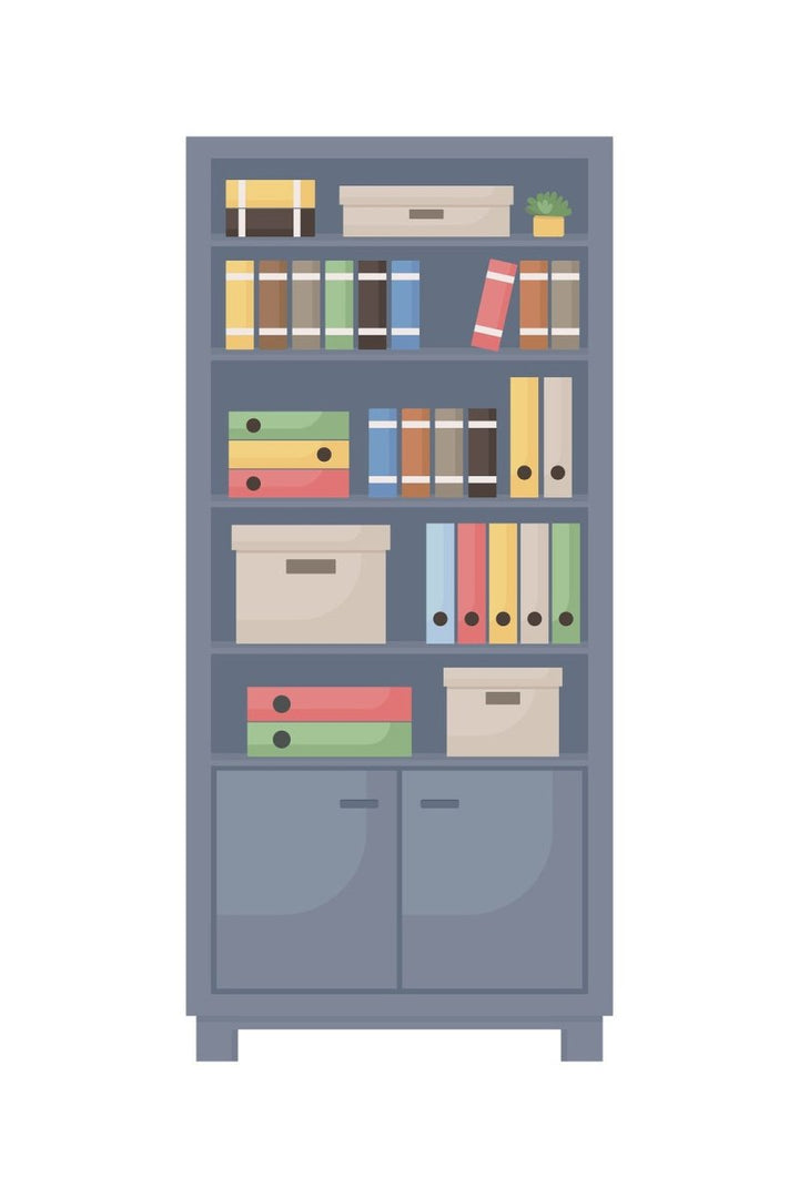 Justice workers flat color vector illustration set
