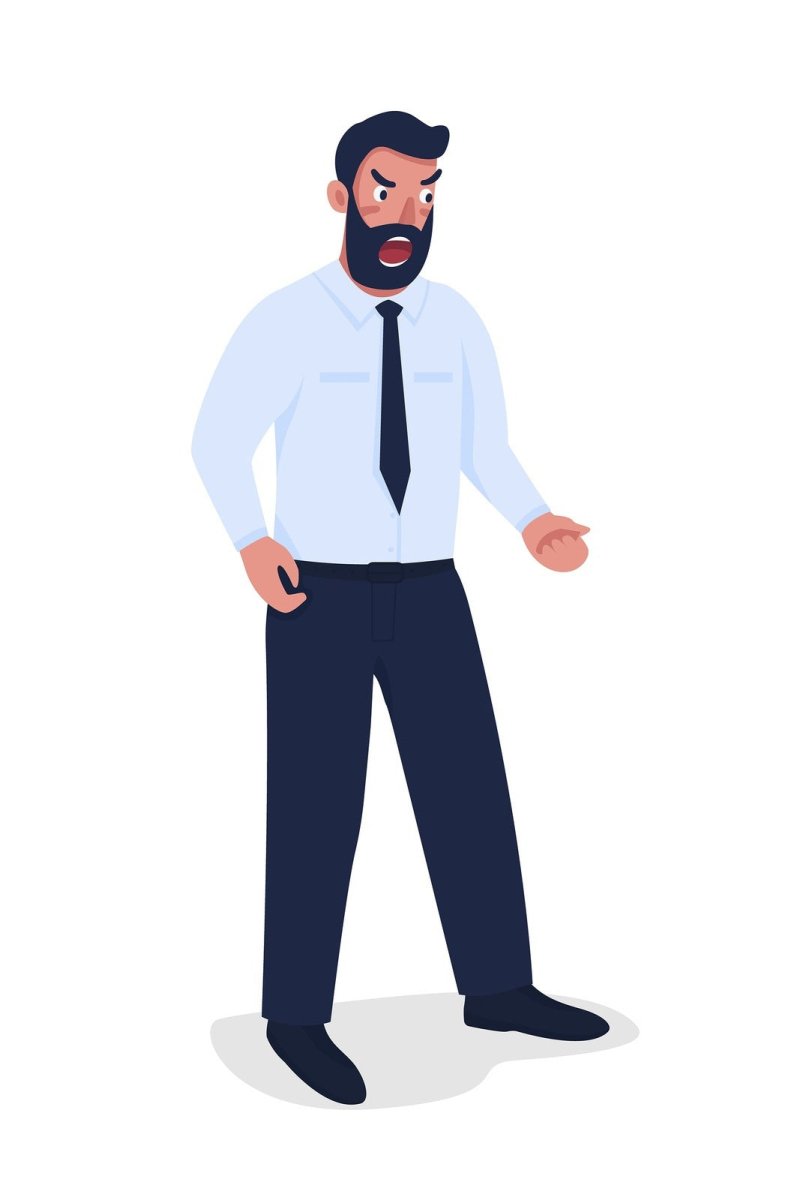 Justice workers flat color vector illustration set