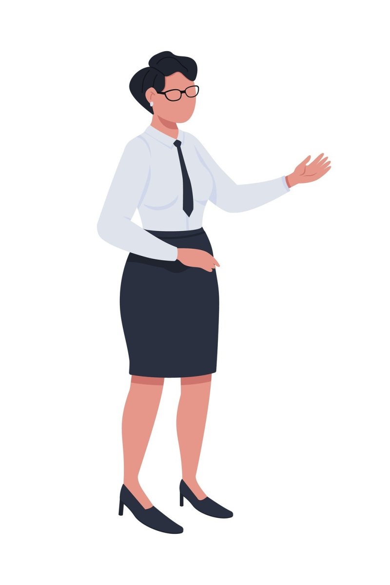 Justice workers flat color vector illustration set