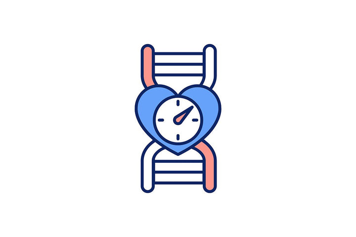 Keep heart healthy RGB color icons set