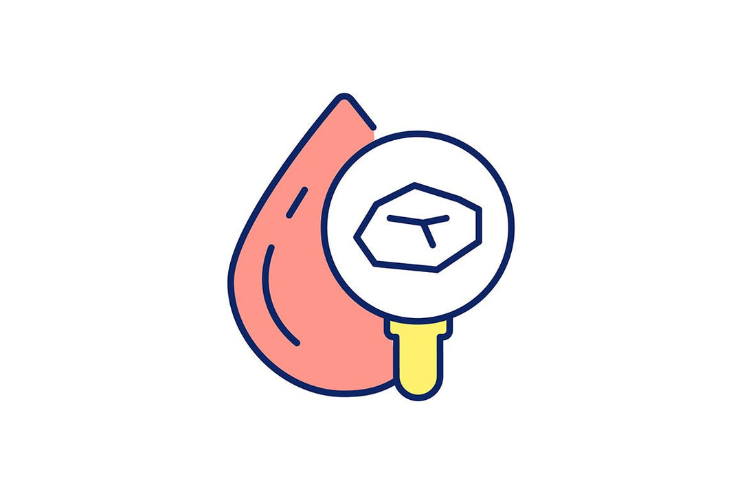 Keep heart healthy RGB color icons set