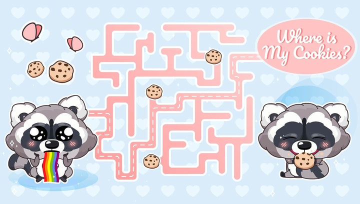 Labyrinth and crossword bundle