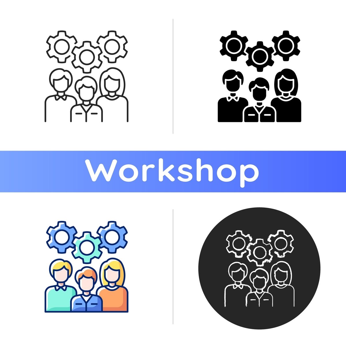 Learning icons bundle