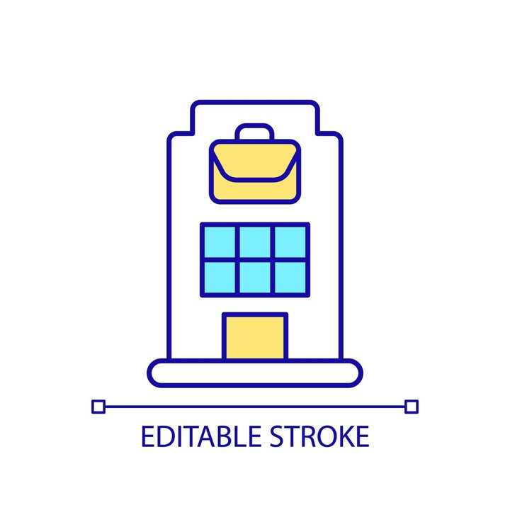Learning modern professions RGB color icons set