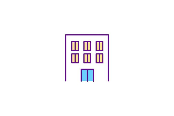 Legislation for illegal cases RGB color icons set