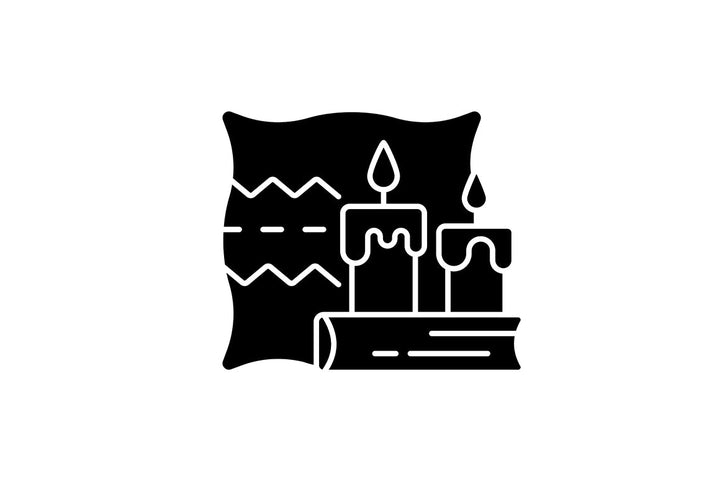 Lifestyle trends black glyph icons set on white space