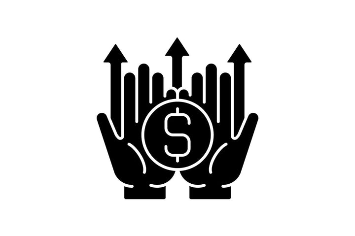 Lifestyle trends black glyph icons set on white space