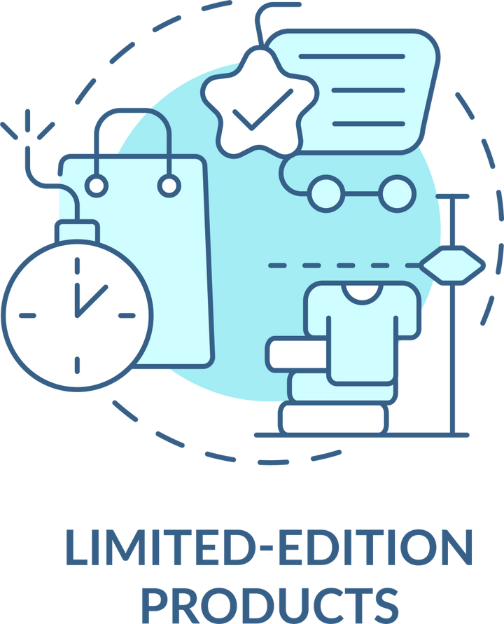 Loyalty Program Blue Icons Bundle