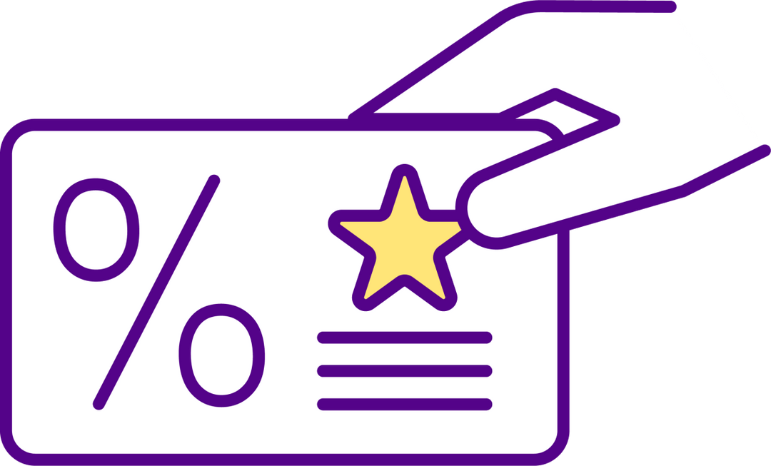 Loyalty program related light and dark theme RGB color icons set