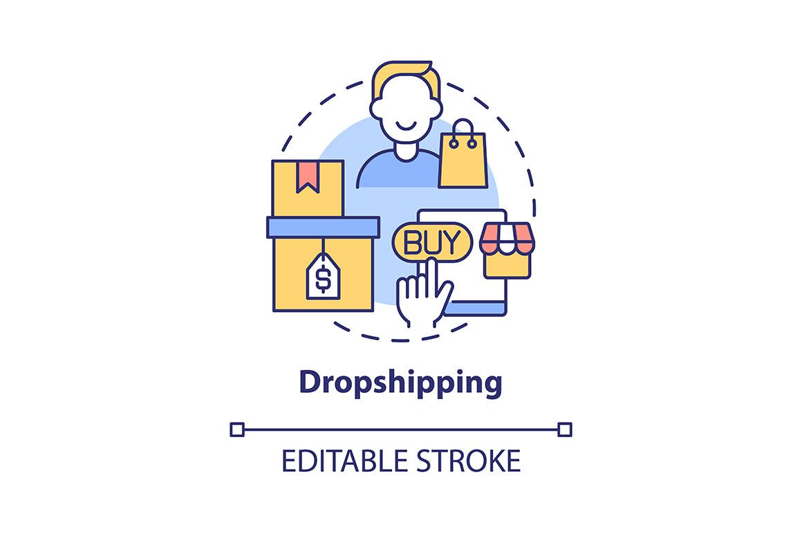 Making Money Online Concept Icons Bundle