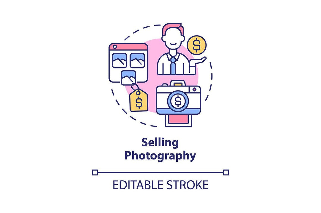 Making Money Online Concept Icons Bundle