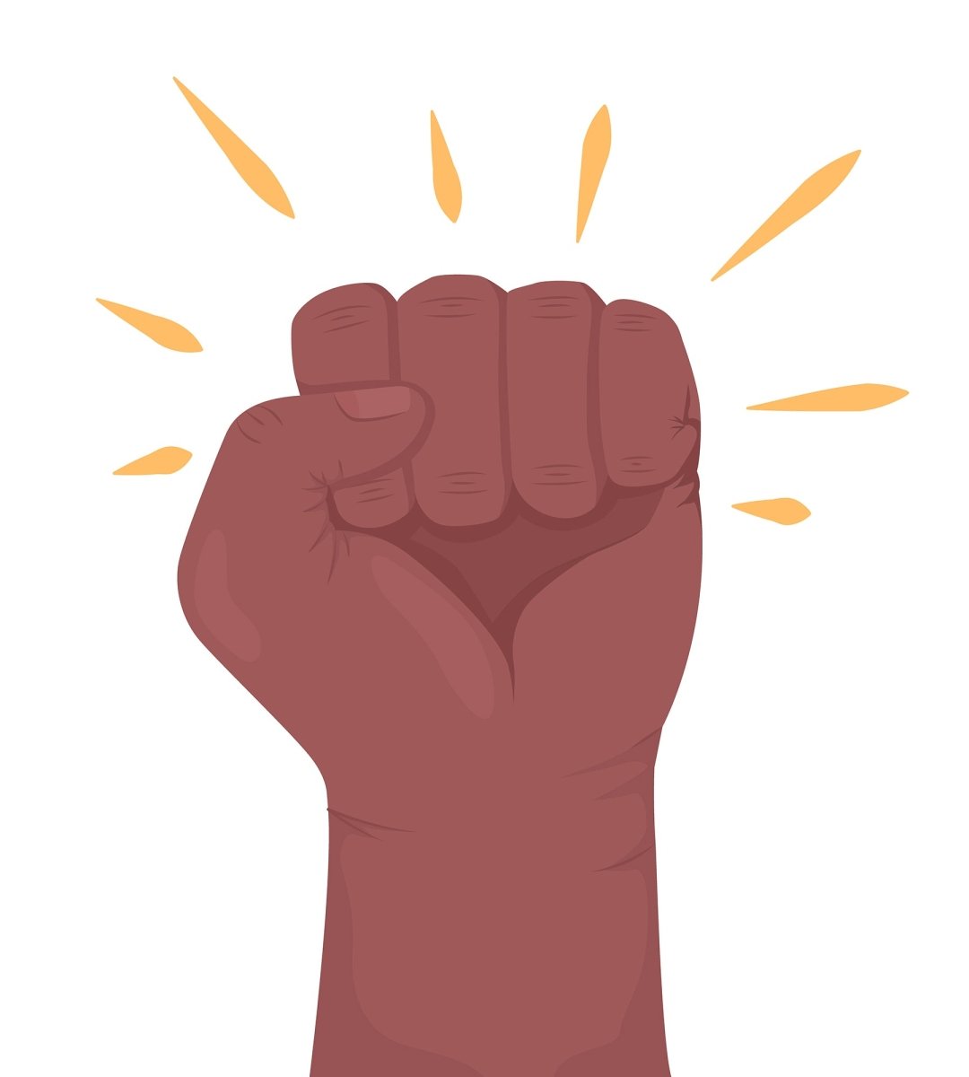 Manual explanation semi flat color vector hand gesture set