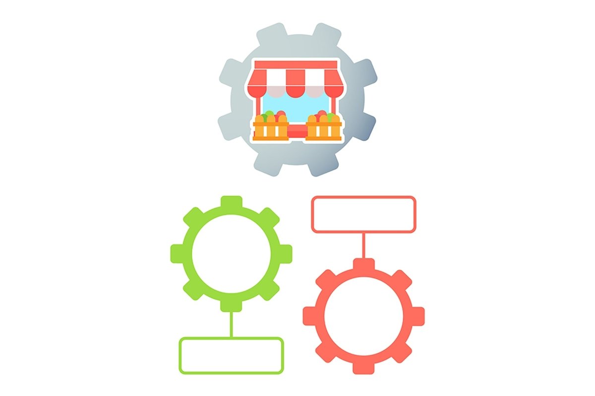 Marketing infographic chart design template bundle