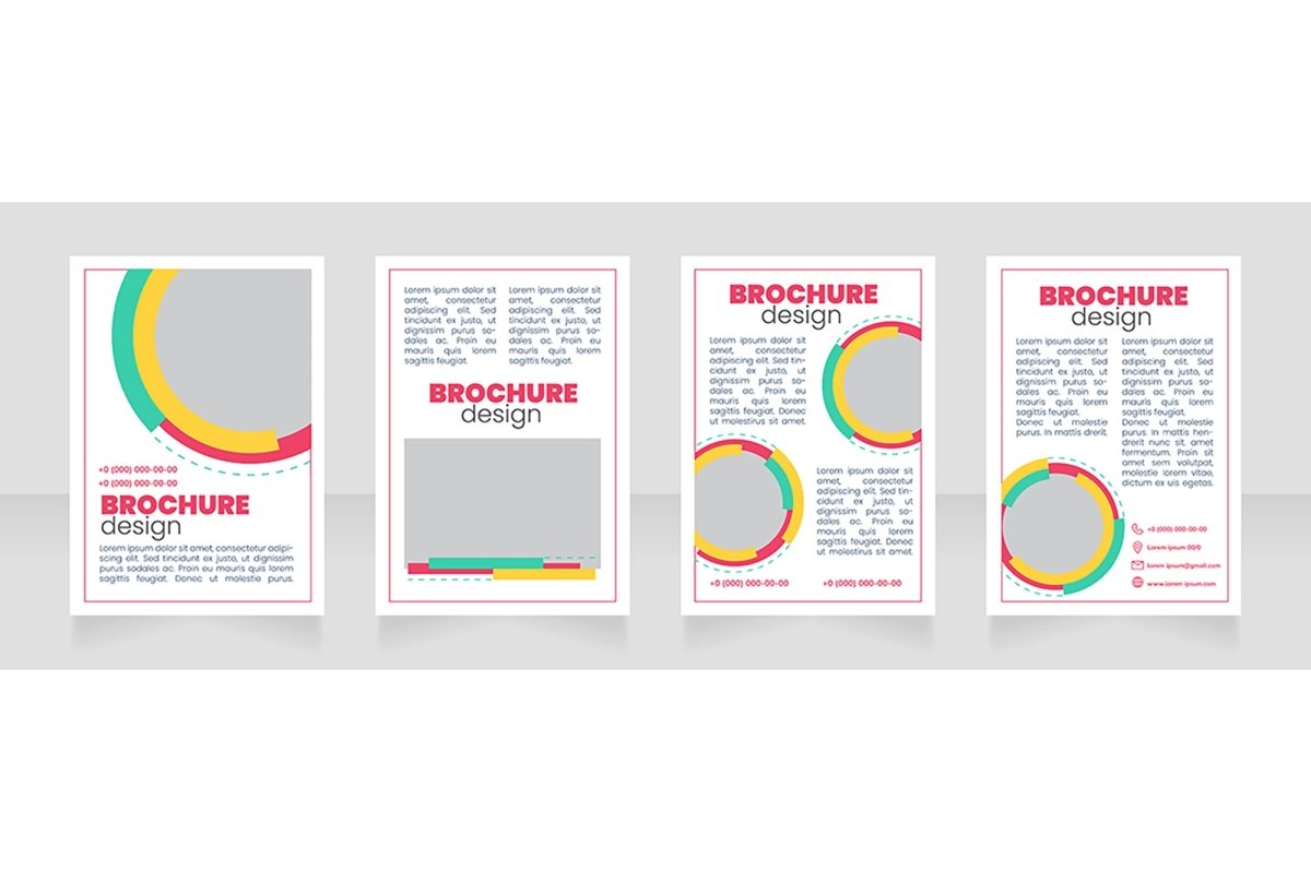 Marketing promotion brochure bundle