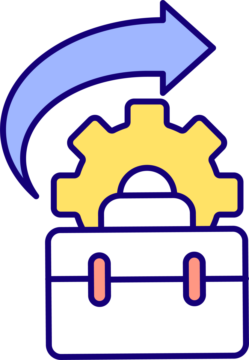 Maternity leave related RGB color icons set