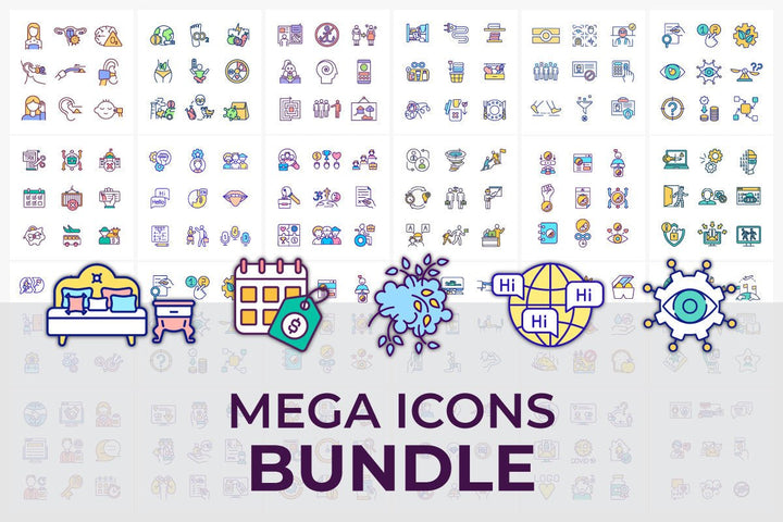 Mega icons bundle