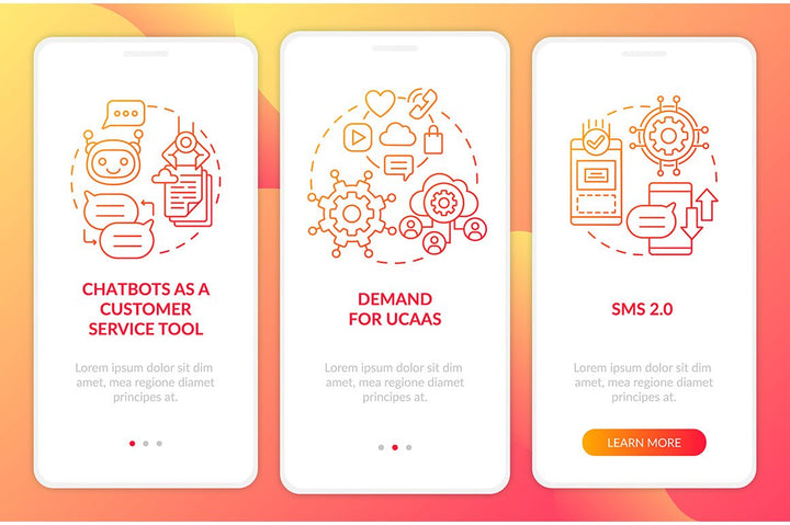 Message Software App Page Bundle