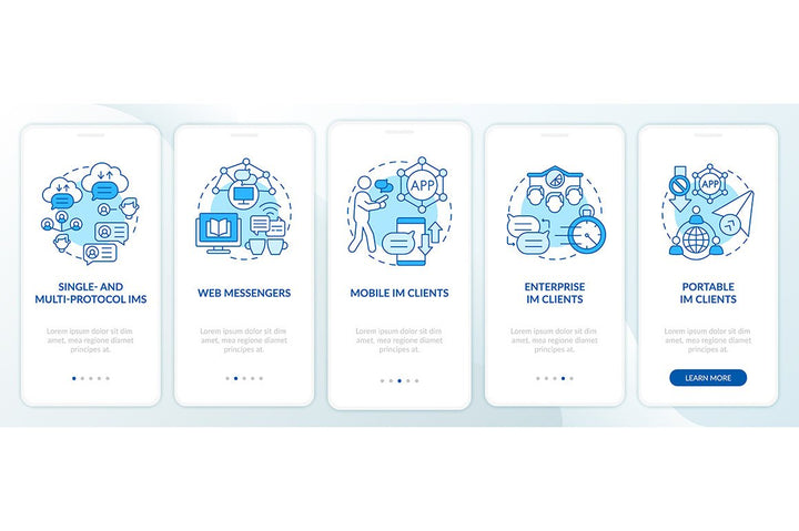 Message Software App Page Bundle