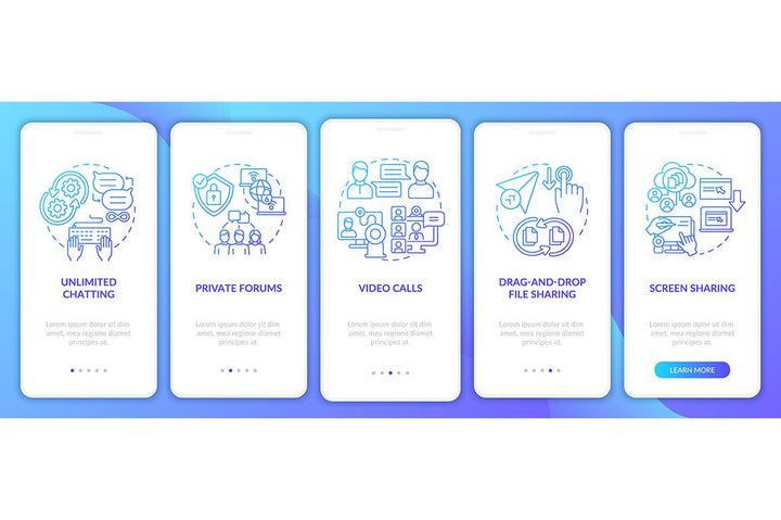 Message Software App Page Bundle