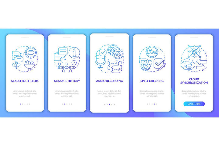 Message Software App Page Bundle