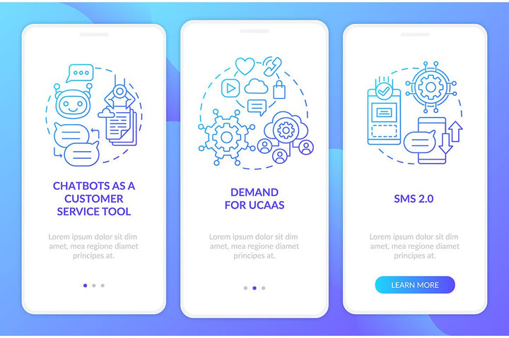 Message Software App Page Bundle