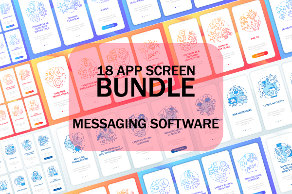 Message Software App Page Bundle
