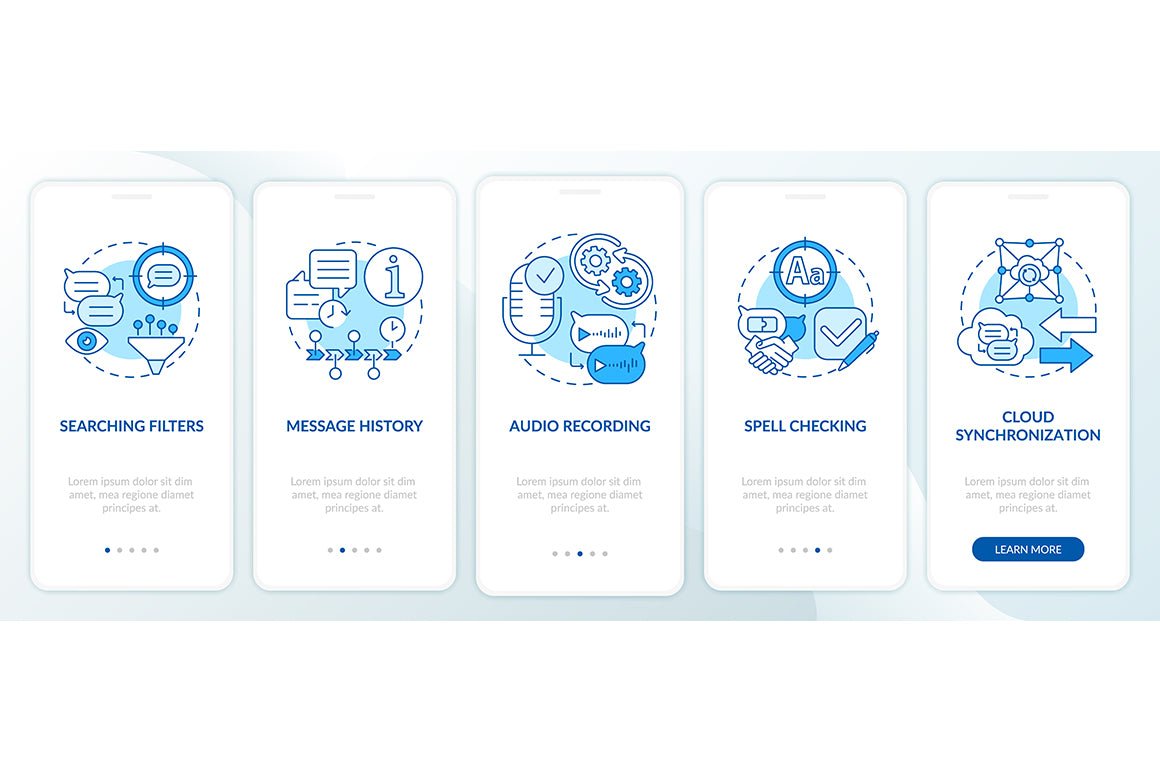 Message Software App Page Bundle