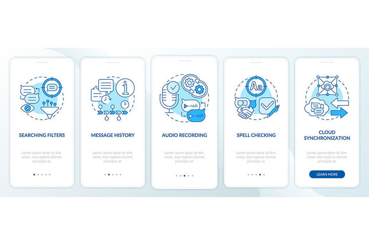 Message Software App Page Bundle