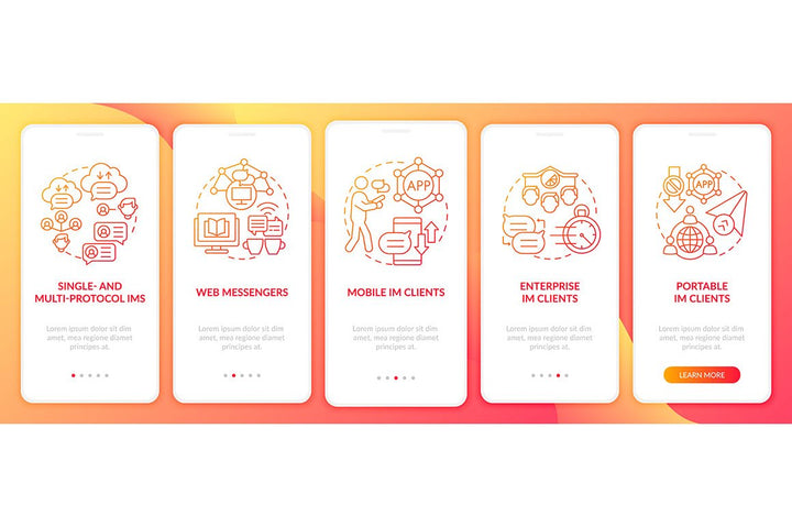 Message Software App Page Bundle