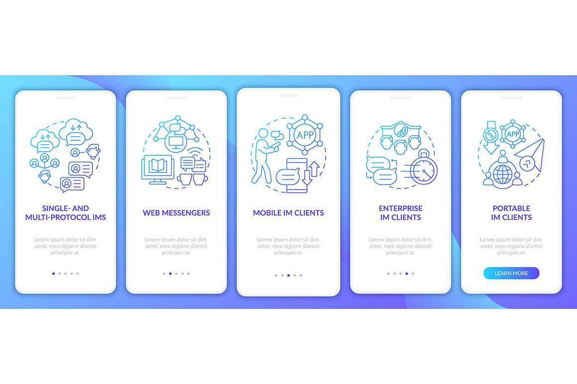 Message Software App Page Bundle