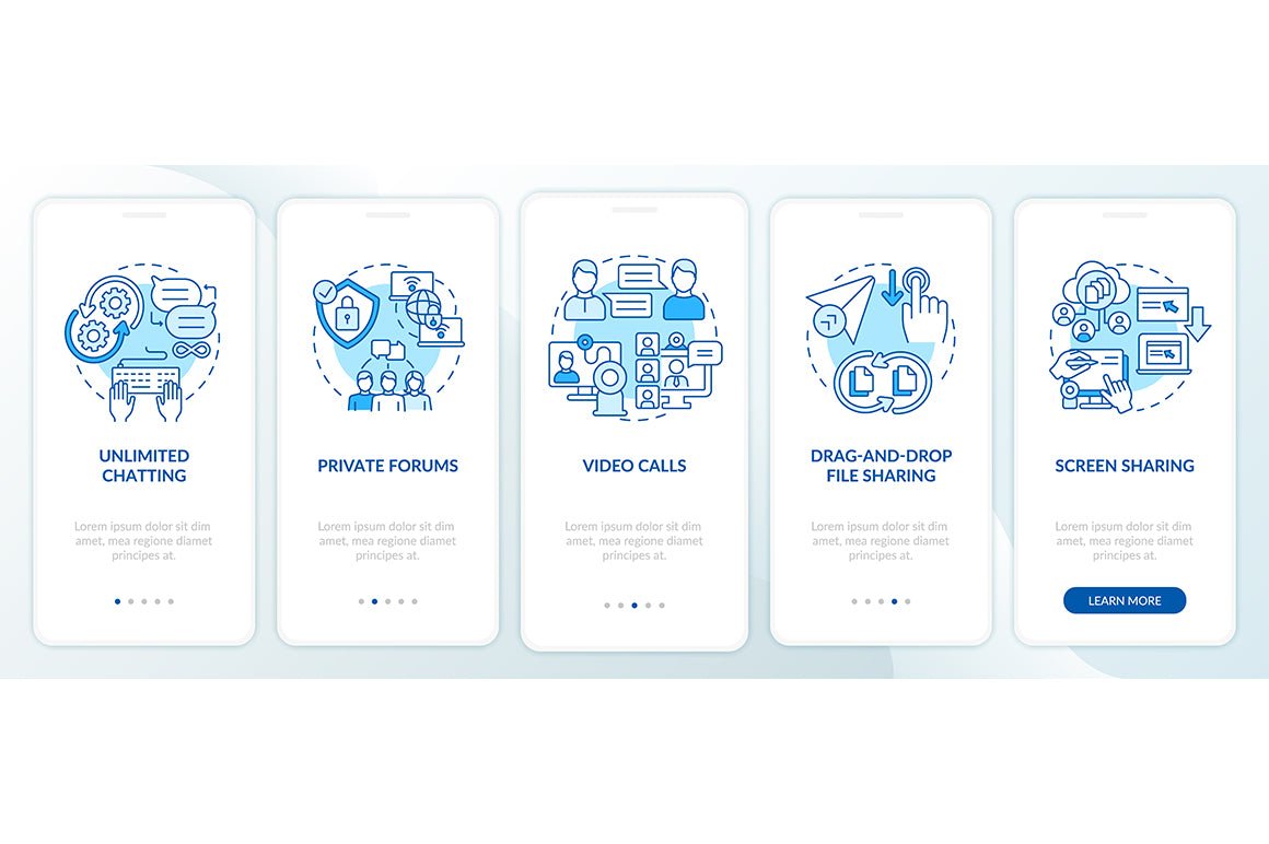 Message Software App Page Bundle
