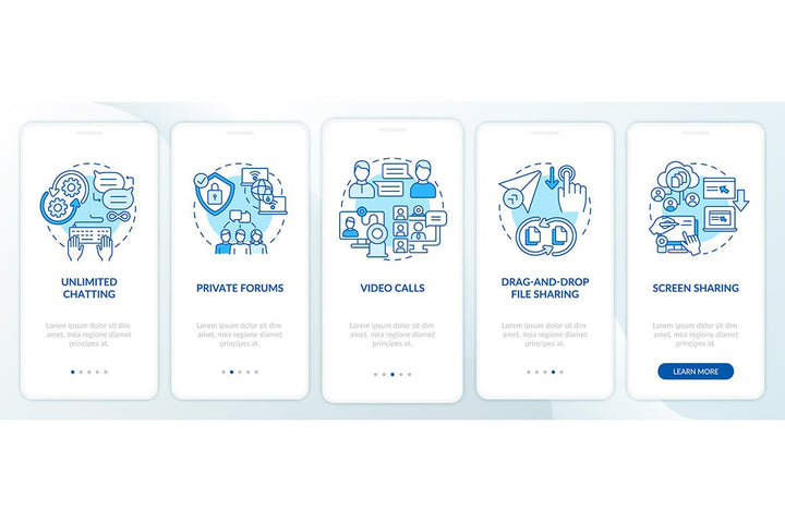 Message Software App Page Bundle