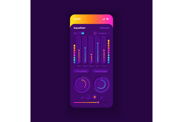 Mobile App Page Design Layout Bundle
