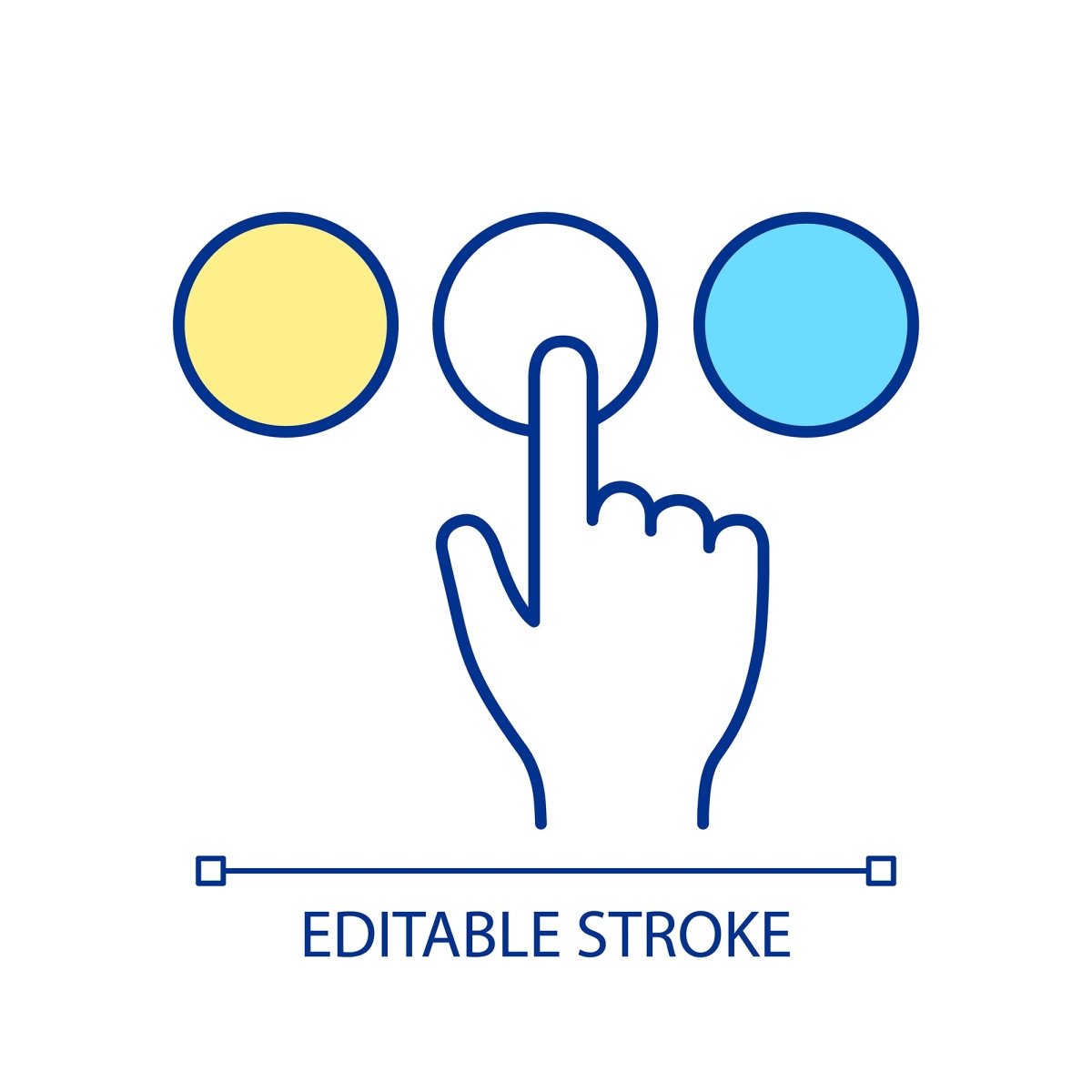 Mobility services RGB color icons set