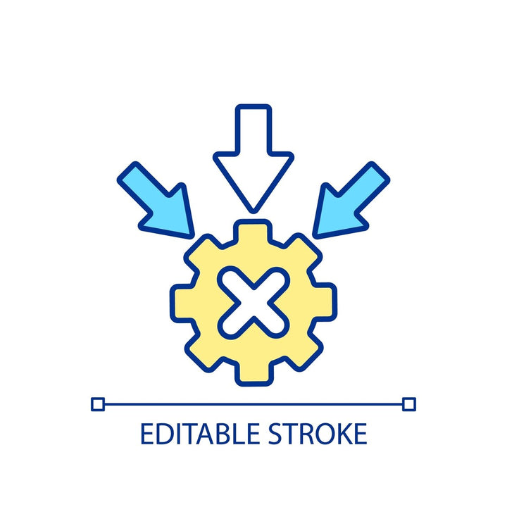 Mobility services RGB color icons set