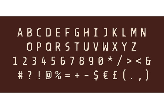 Modern rounded alphabet set. Vector decorative typography