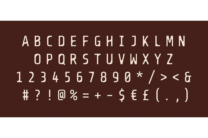Modern rounded alphabet set. Vector decorative typography