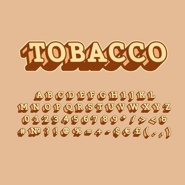 Neon light fonts bundle